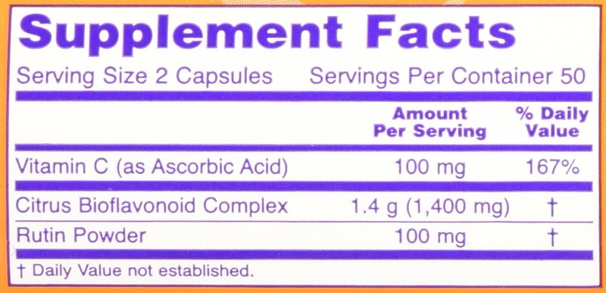 NOW Citrus Bioflavonoids 